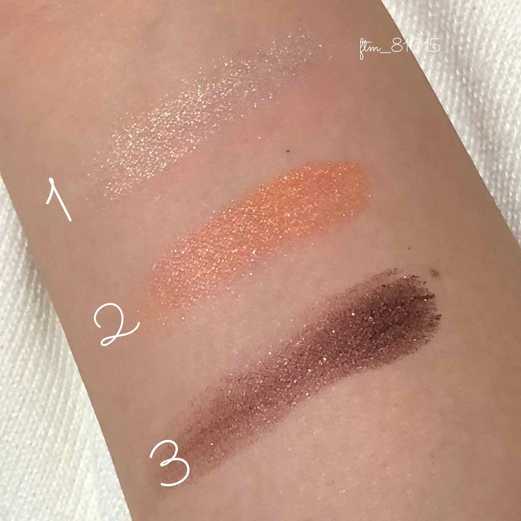 トーンアップアイシャドウ/CEZANNE/アイシャドウパレットを使ったクチコミ(3枚目)