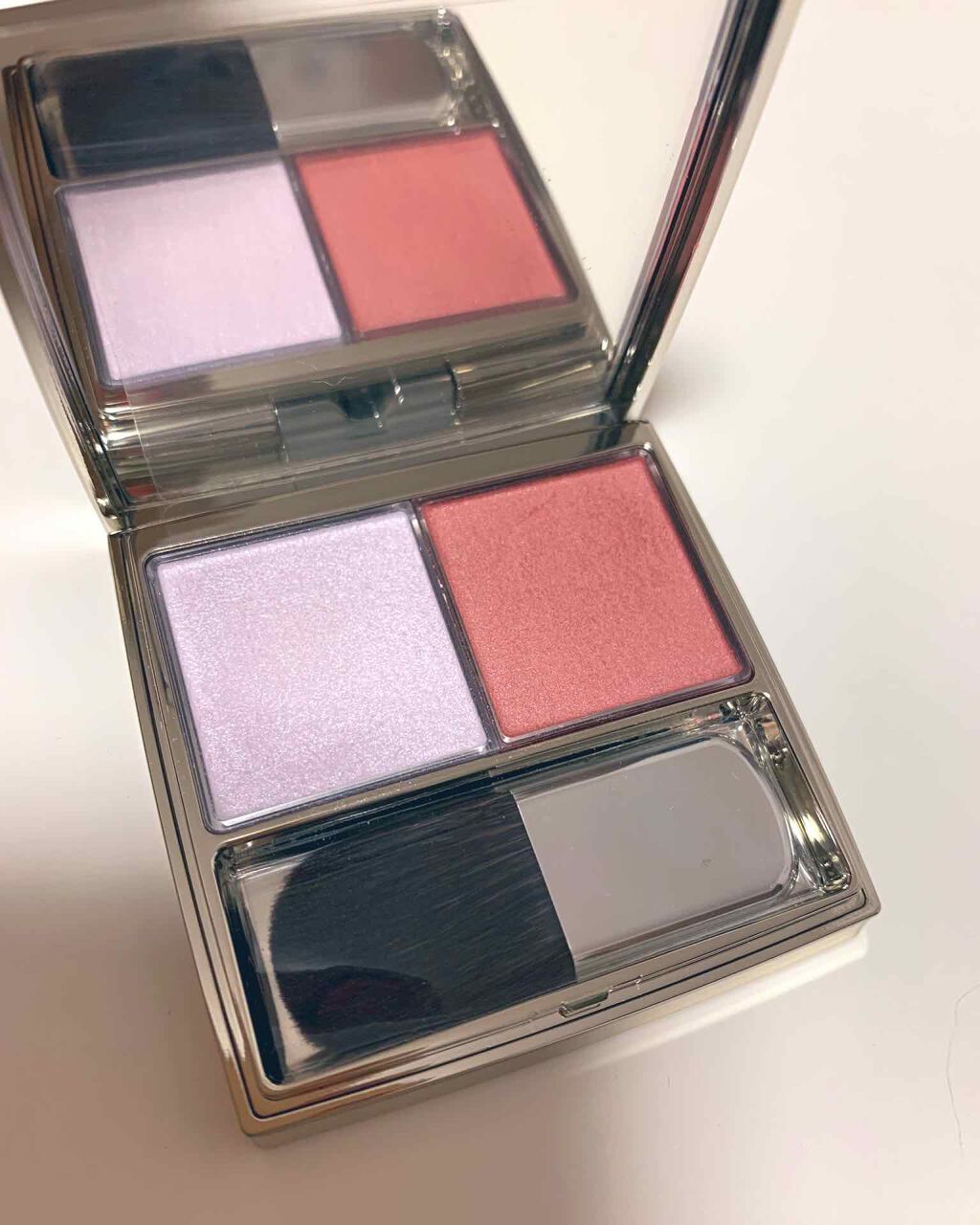 クリーミィ シアー パウダーチークス/RMK/パウダーチークを使ったクチコミ(2枚目)