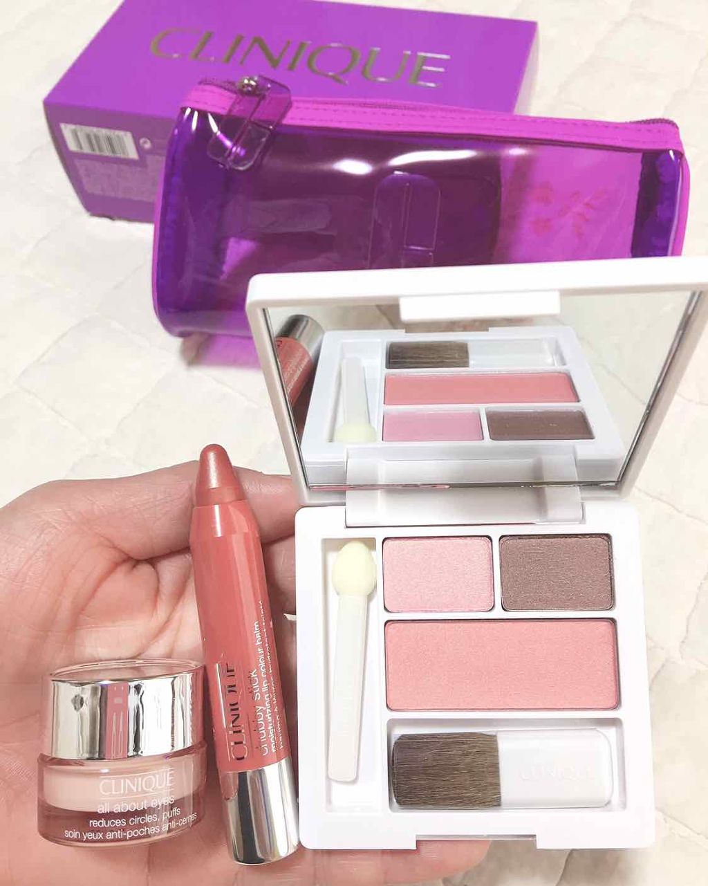 チャビー スティック モイスチャライジング リップ カラー バーム/CLINIQUE/口紅を使ったクチコミ(1枚目)