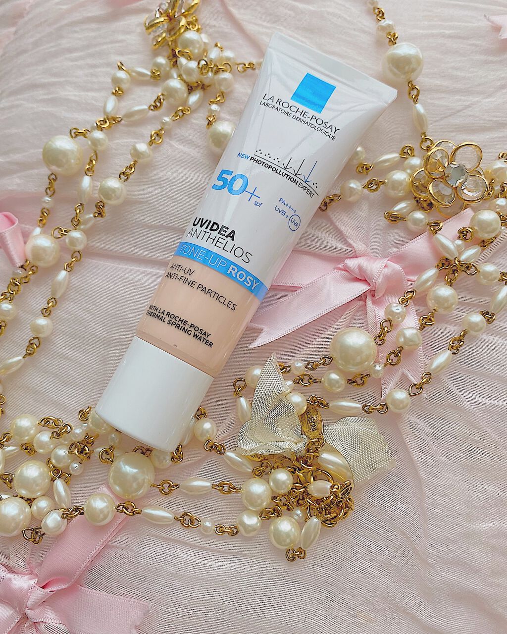 UVイデア XL プロテクショントーンアップ ローズ/ラ ロッシュ ポゼ/日焼け止めクリームを使ったクチコミ(1枚目)