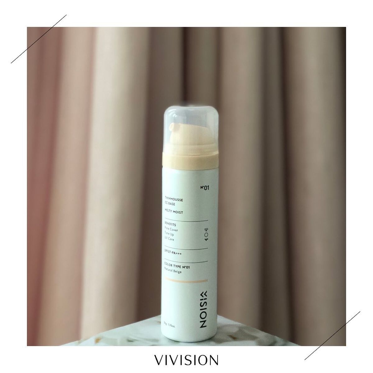 シンムース CCベース M/VIVISION/CCクリームを使ったクチコミ(1枚目)