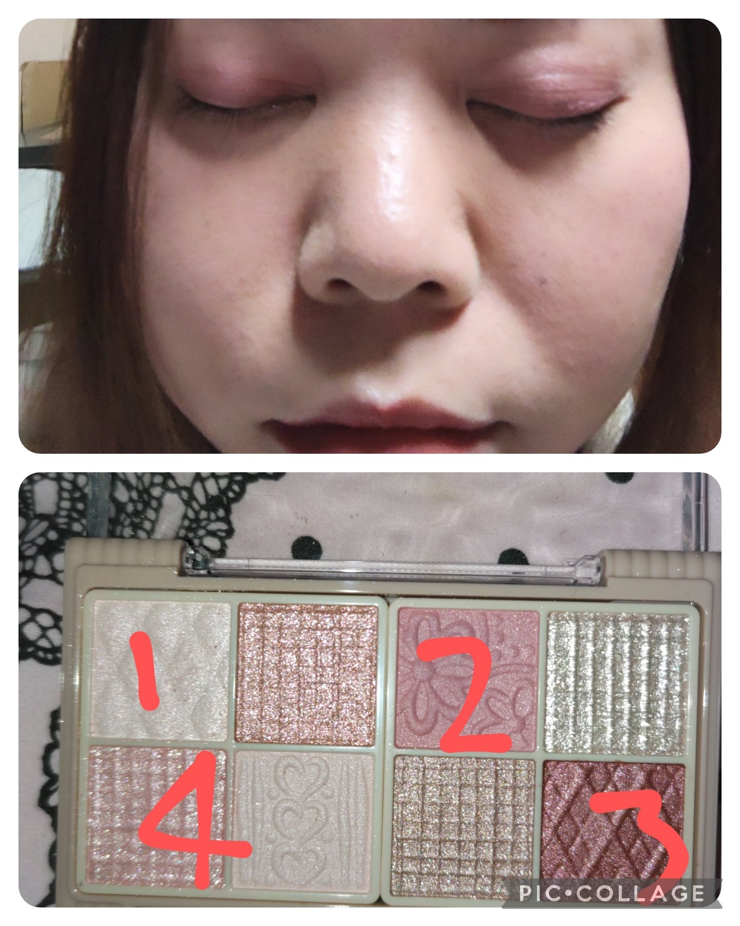 プティパレットアイズ/キャンメイク/パウダーアイシャドウを使ったクチコミ（2枚目）