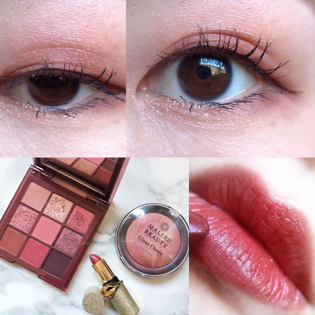 グロスチーク/マリブビューティー/パウダーチークを使ったクチコミ(1枚目)