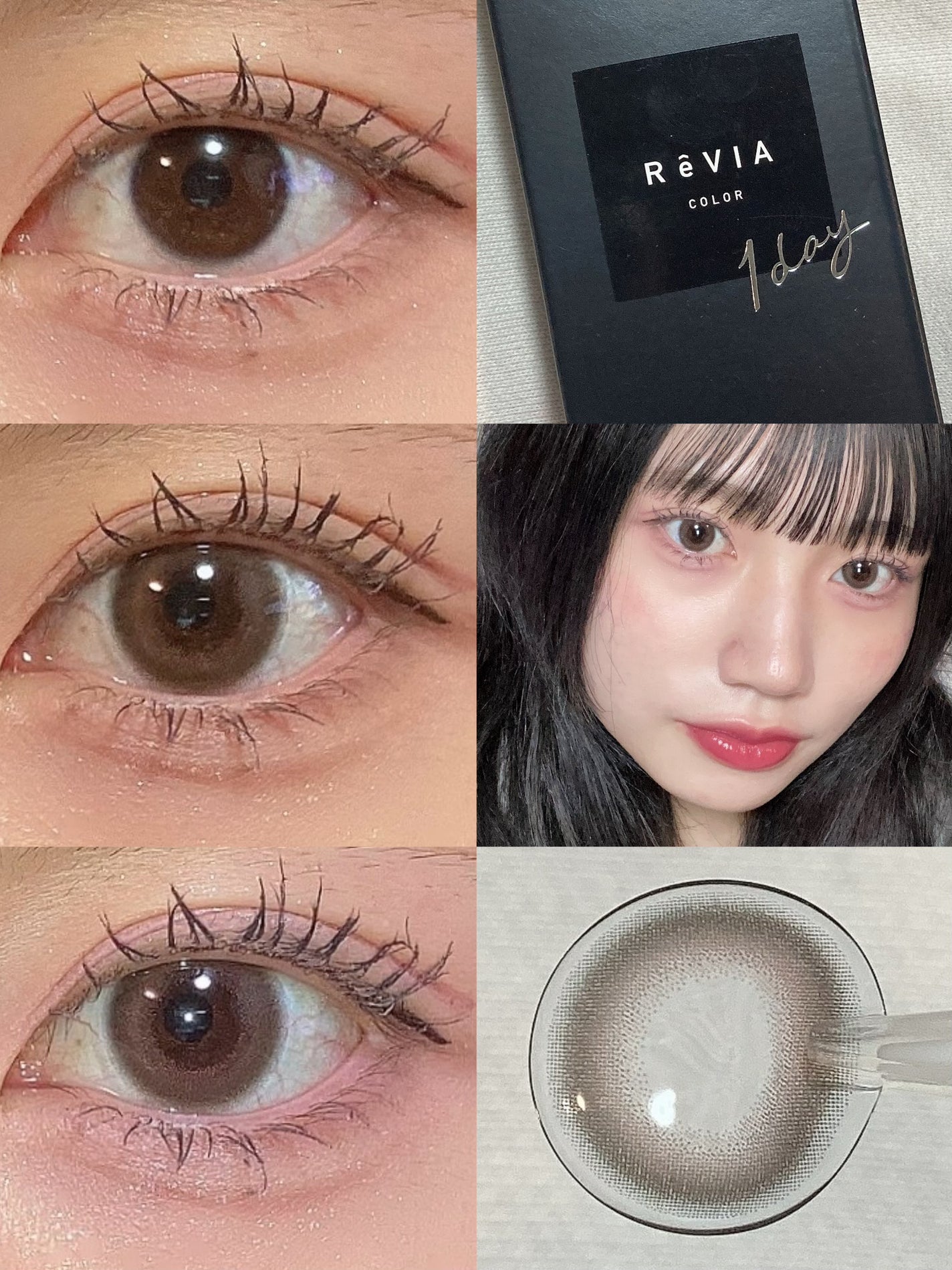 ReVIA 1day/ReVIA/ワンデー(1DAY)カラコンを使ったクチコミ(2枚目)