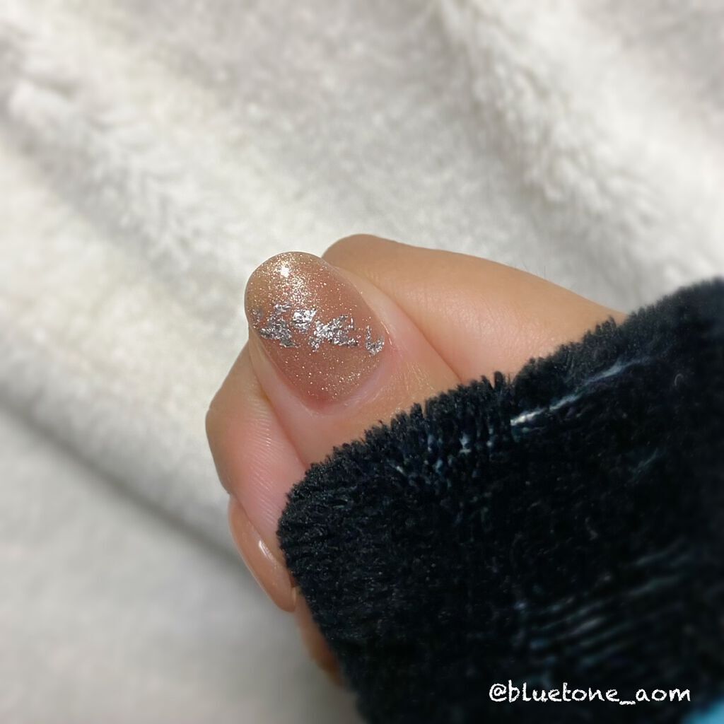 ネイルホイル/セリア/ネイルシールを使ったクチコミ(3枚目)