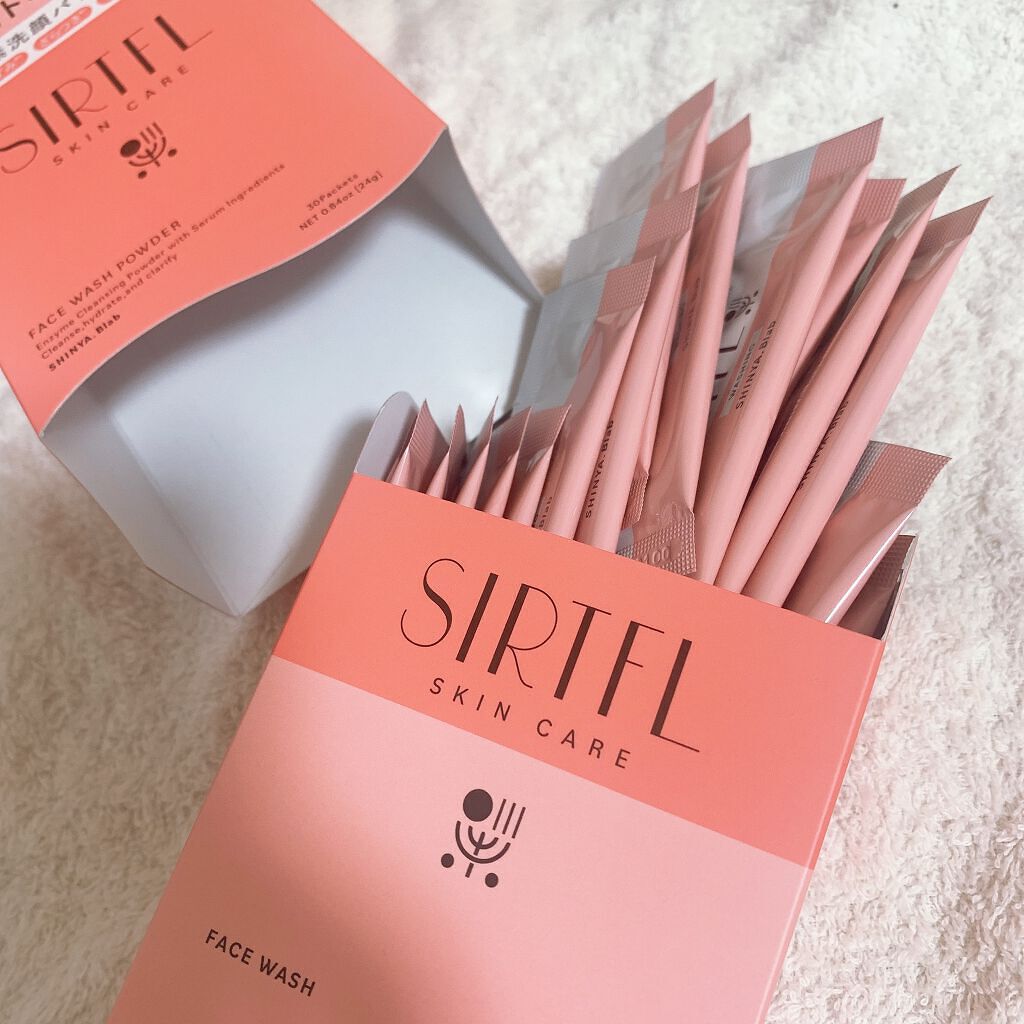 ブライト酵素洗顔パウダー/SIRTFL/洗顔パウダーを使ったクチコミ（3枚目）