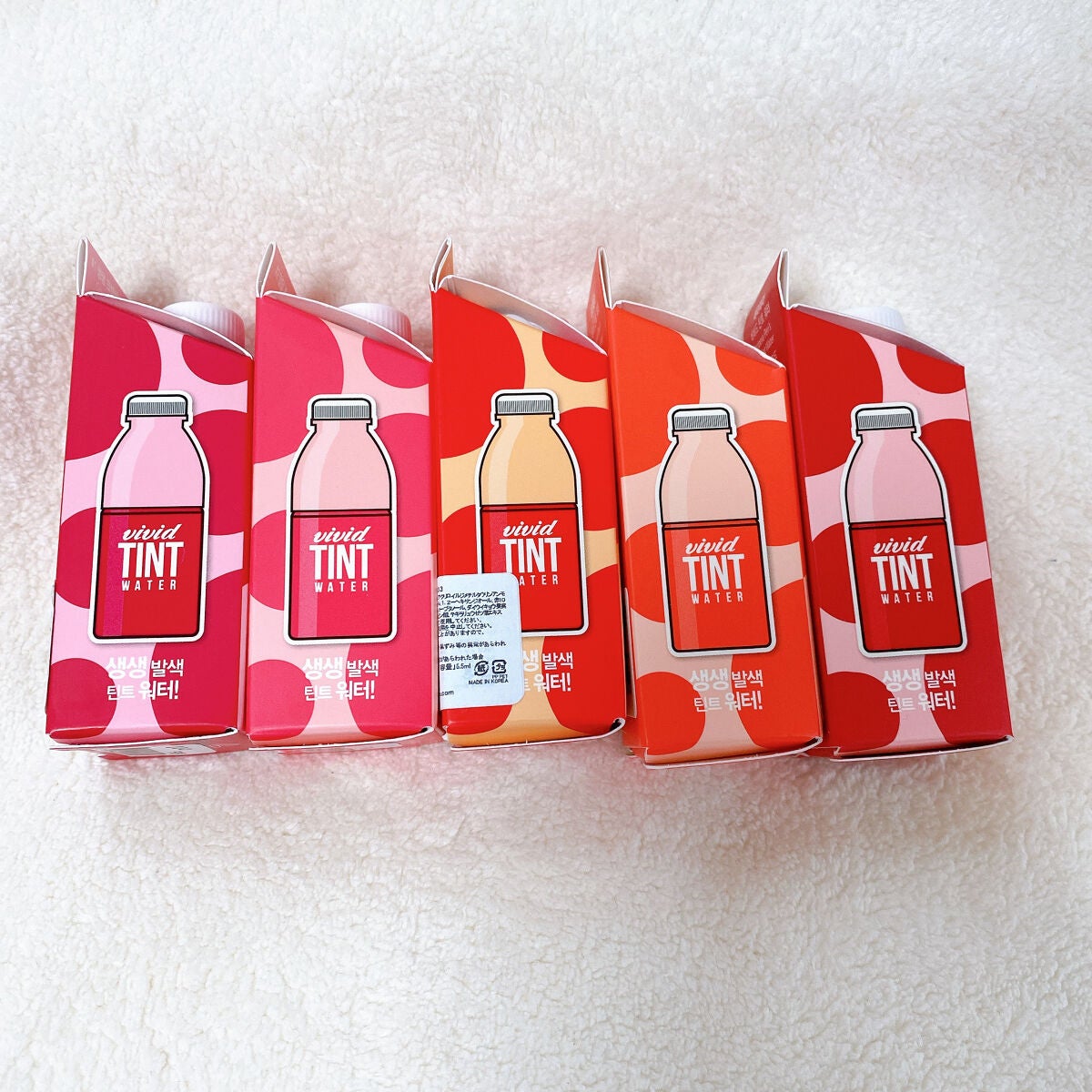 カラーフィットティント ウォータージェル/PERIPERA/口紅を使ったクチコミ(3枚目)