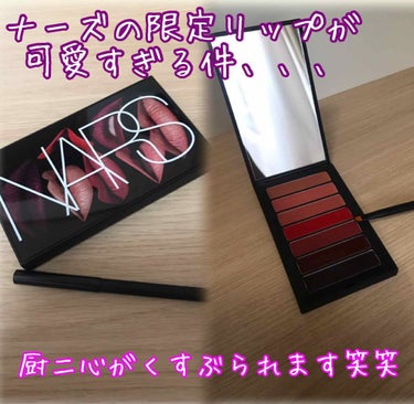 セブンデッドリーシンズ オーデイシャスリップスティックパレット/NARS/口紅を使ったクチコミ（1枚目）