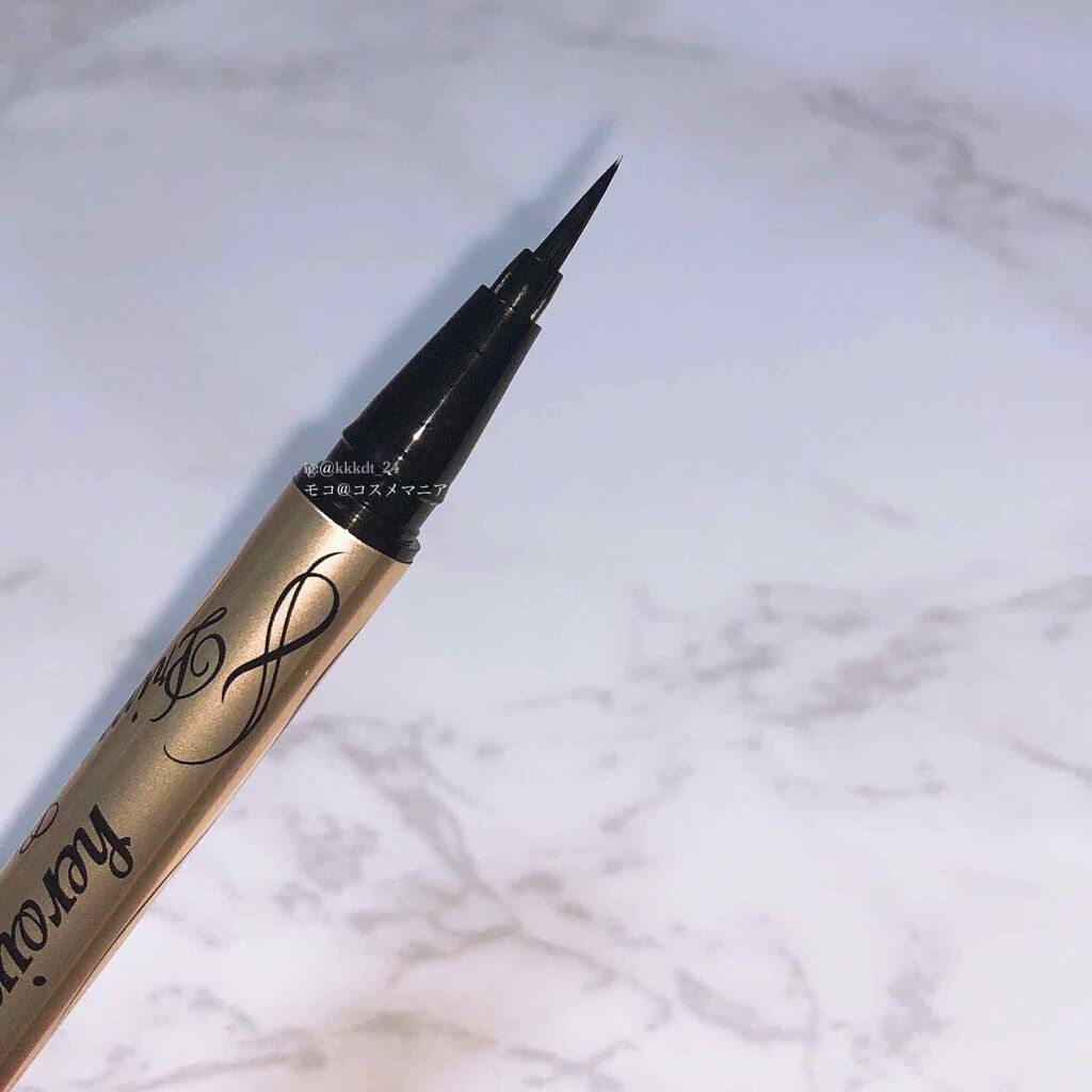 プライムリキッドアイライナー リッチキープ/ヒロインメイク/リキッドアイライナーを使ったクチコミ(3枚目)