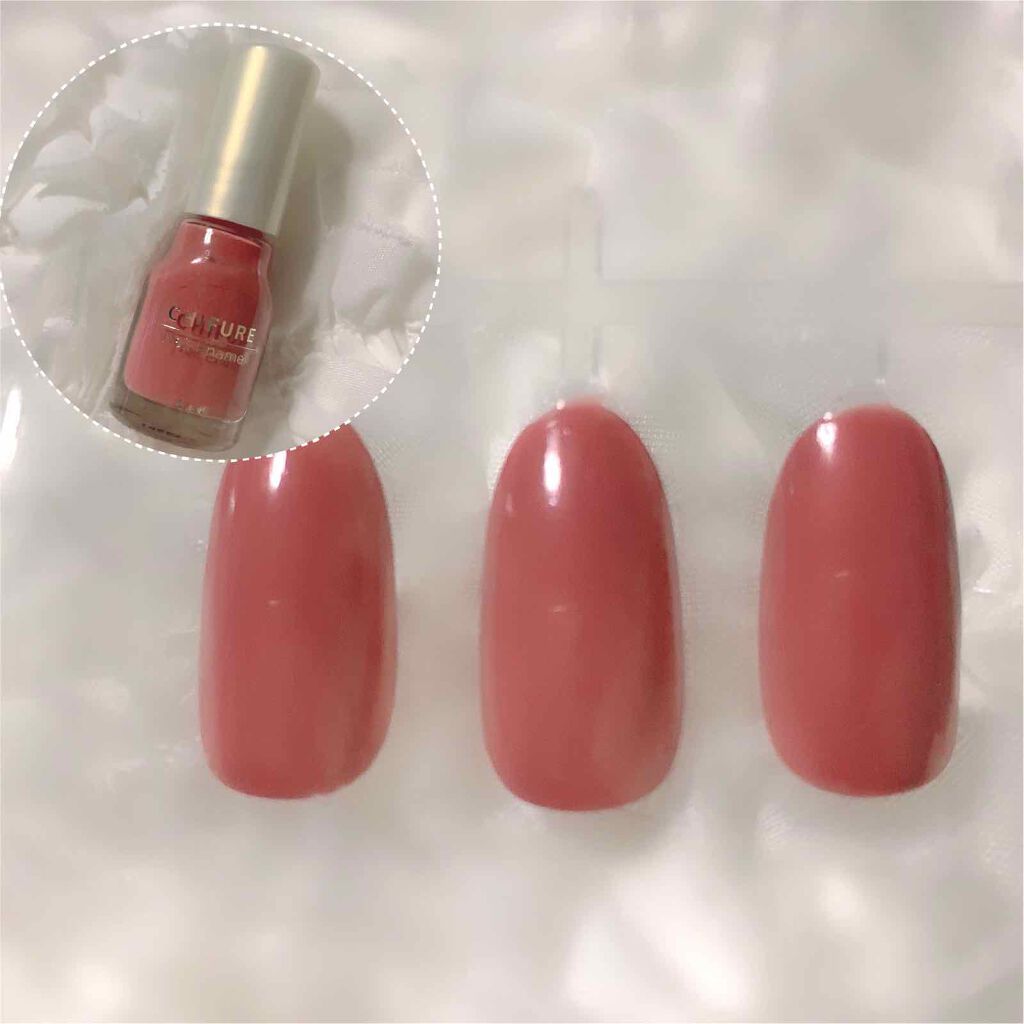 ネイル エナメル/ちふれ/マニキュアを使ったクチコミ（3枚目）