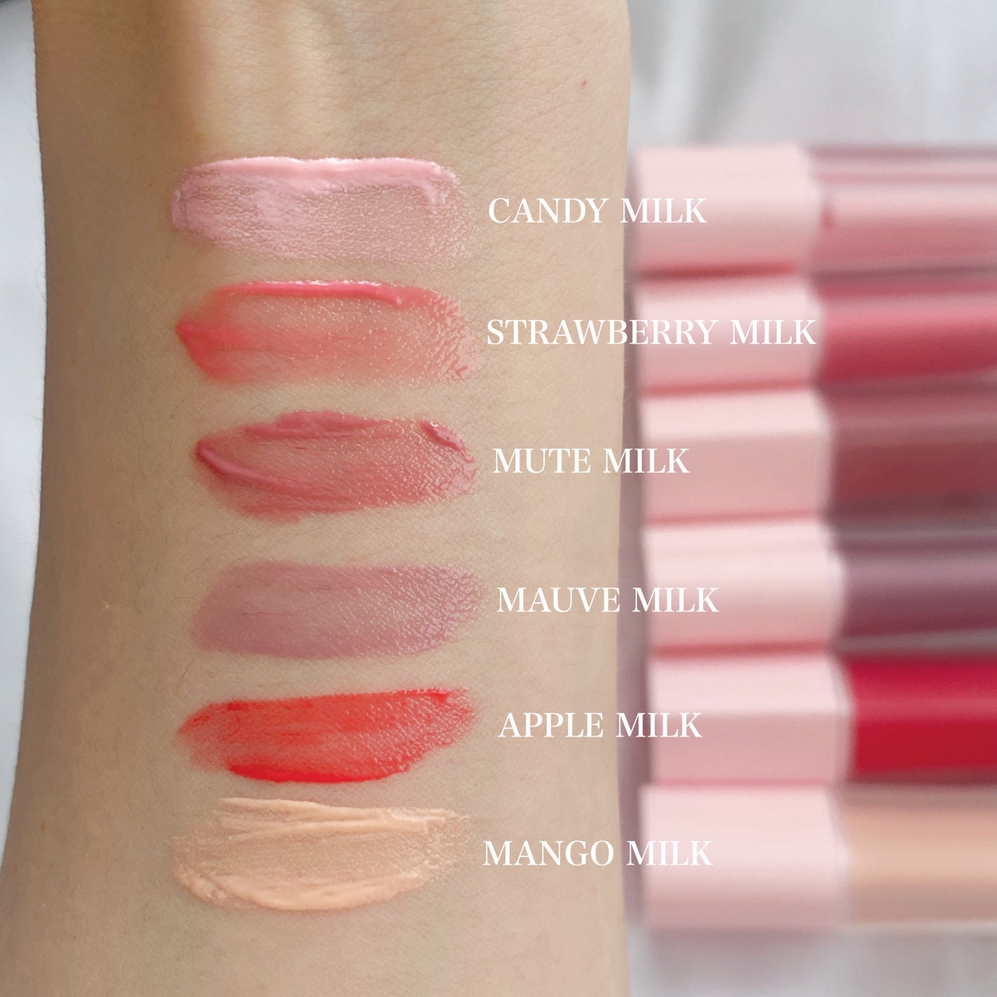 ミルクハートティントリップアンドチーク/Merrymonde/リップティントを使ったクチコミ(3枚目)