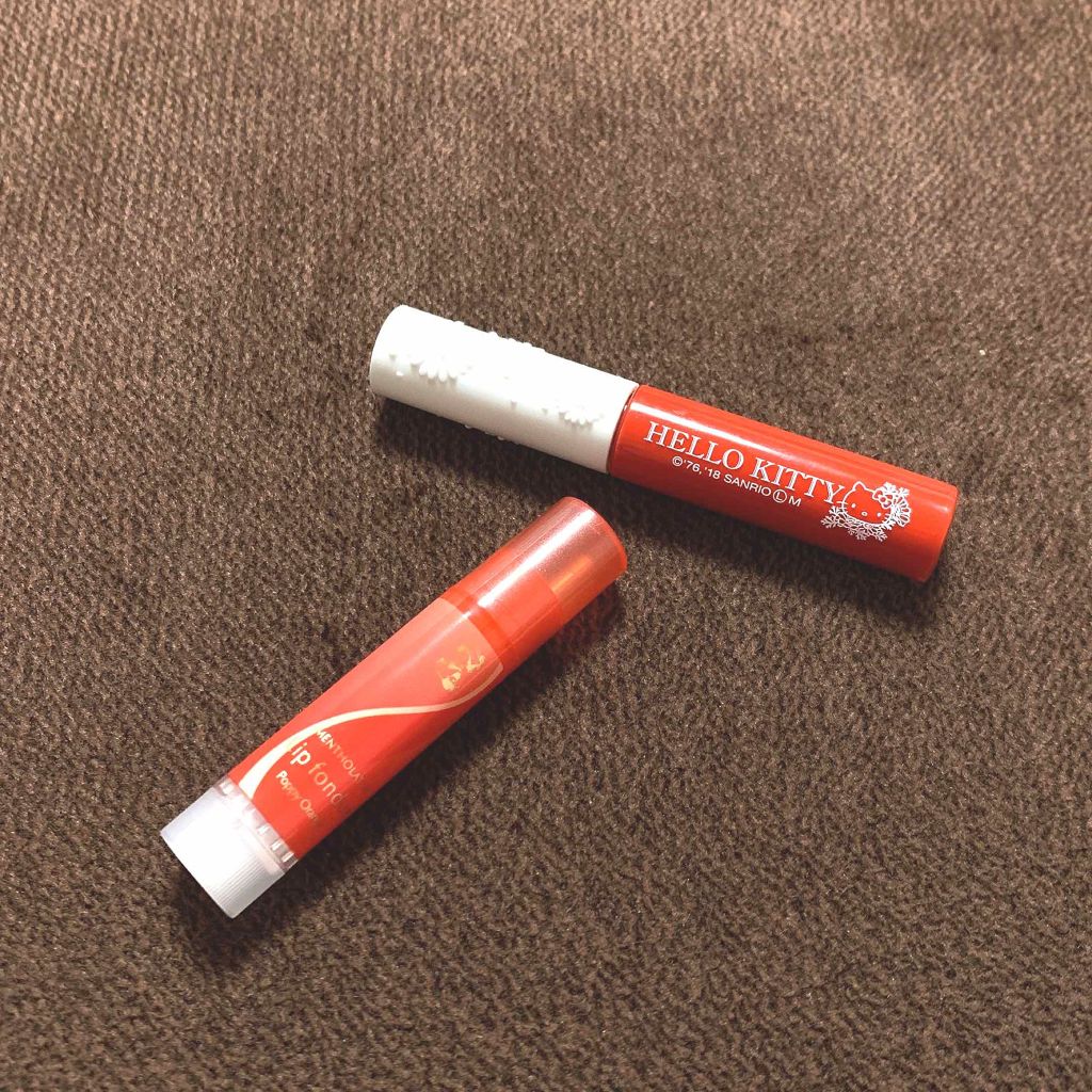 Blooming Kitty リップグロス/DAISO/リップグロスを使ったクチコミ（2枚目）