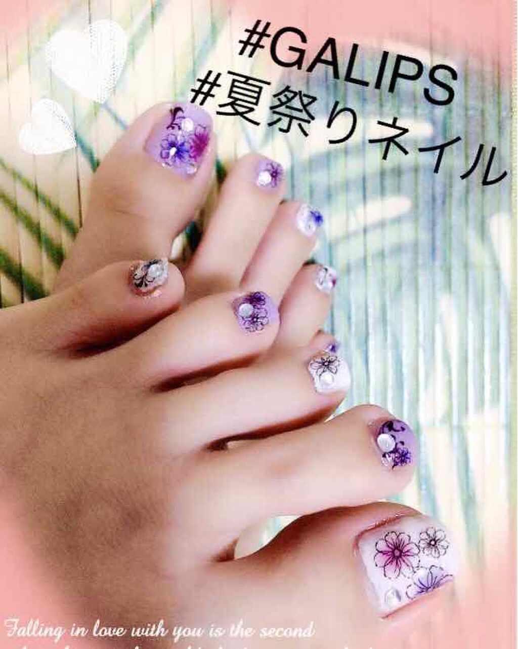 ネイルシール/DAISO/ネイルシールを使ったクチコミ(2枚目)