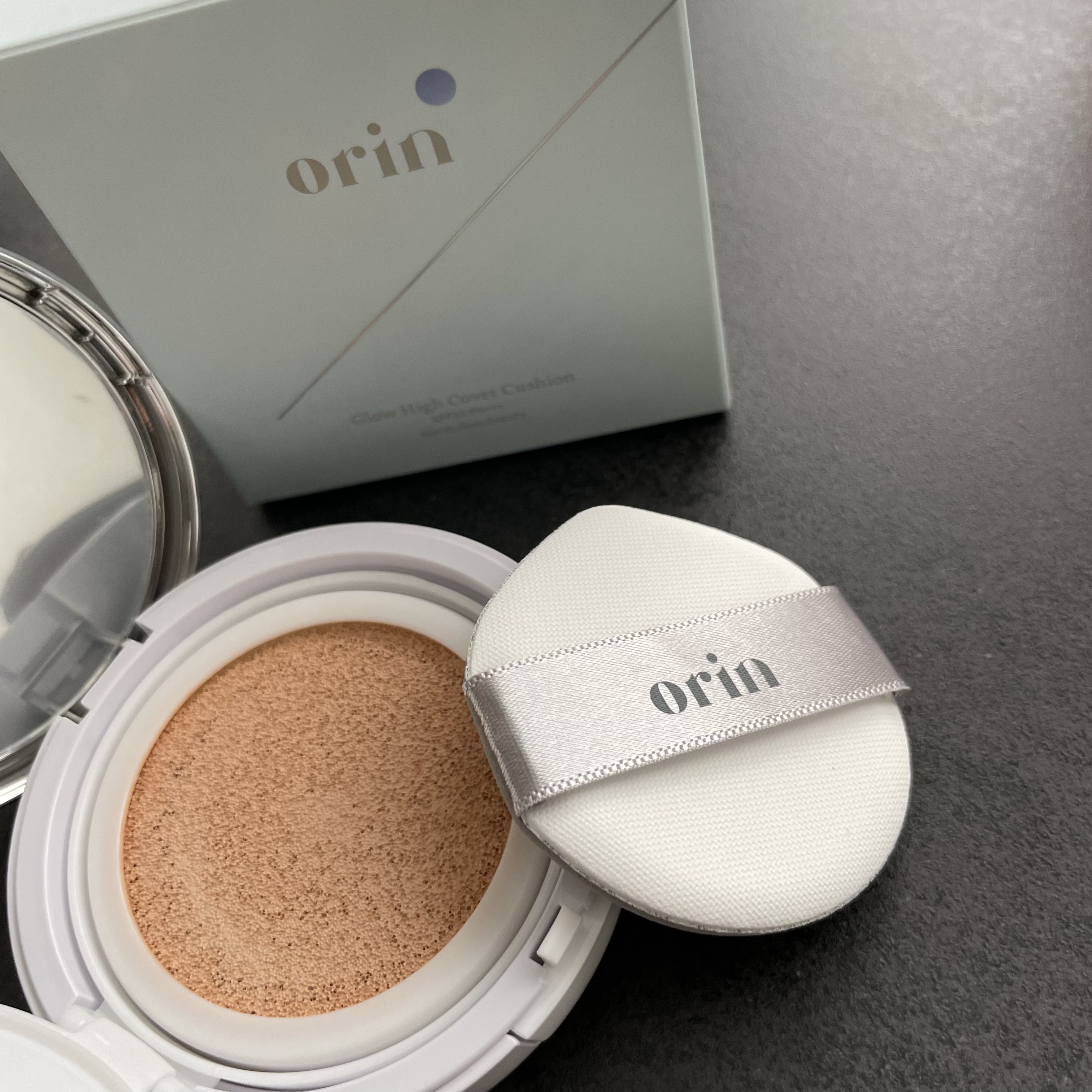 Glow High Cover Cushion/orin/クッションファンデーションを使ったクチコミ（2枚目）