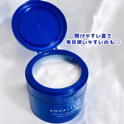 スペシャルジェルクリーム EX (ブライトニング) /アクアレーベル/オールインワン化粧品を使ったクチコミ(5枚目)