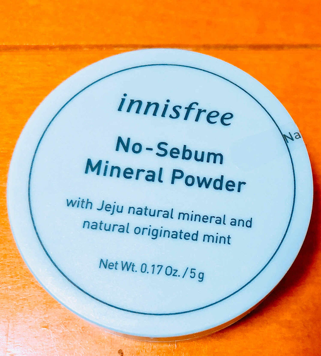 ノーセバム ミネラルパウダー/innisfree/ルースパウダーを使ったクチコミ（1枚目）