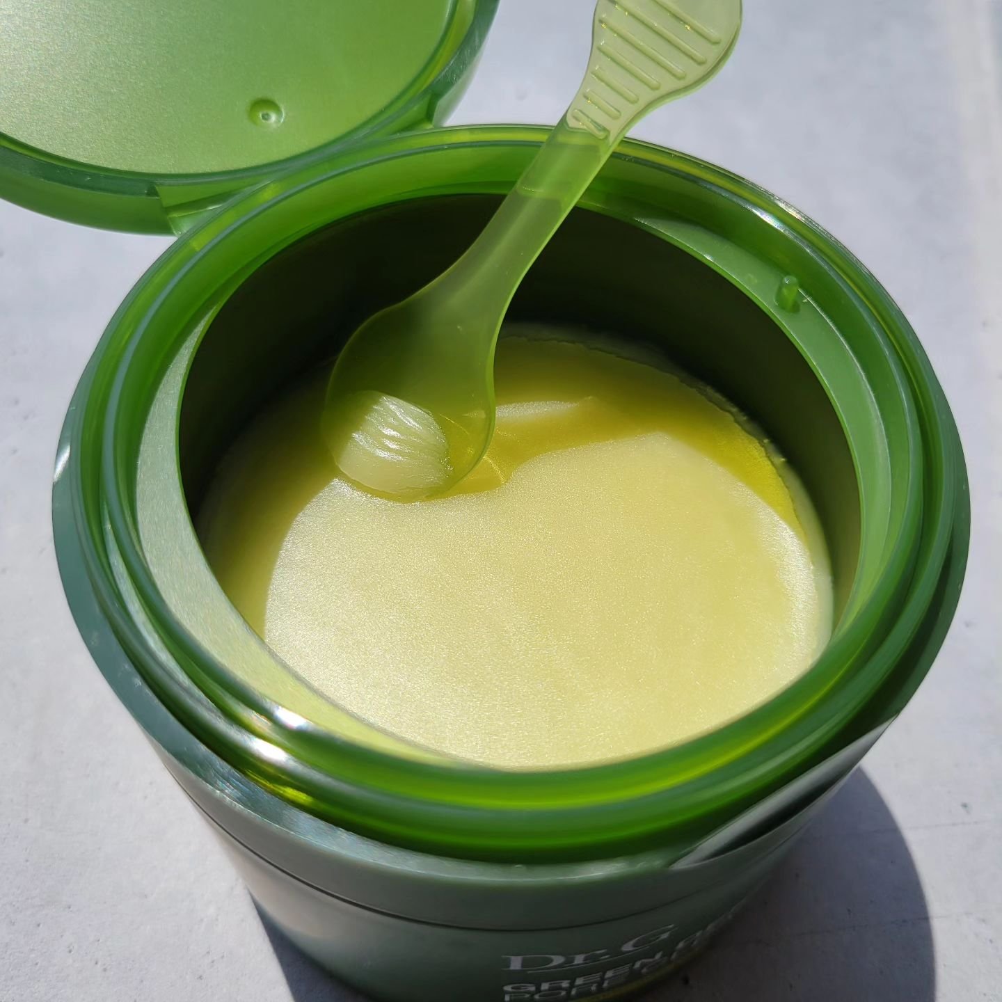 グリーンディープポアクレンジングバーム/Dr.G/クレンジングバームを使ったクチコミ（2枚目）