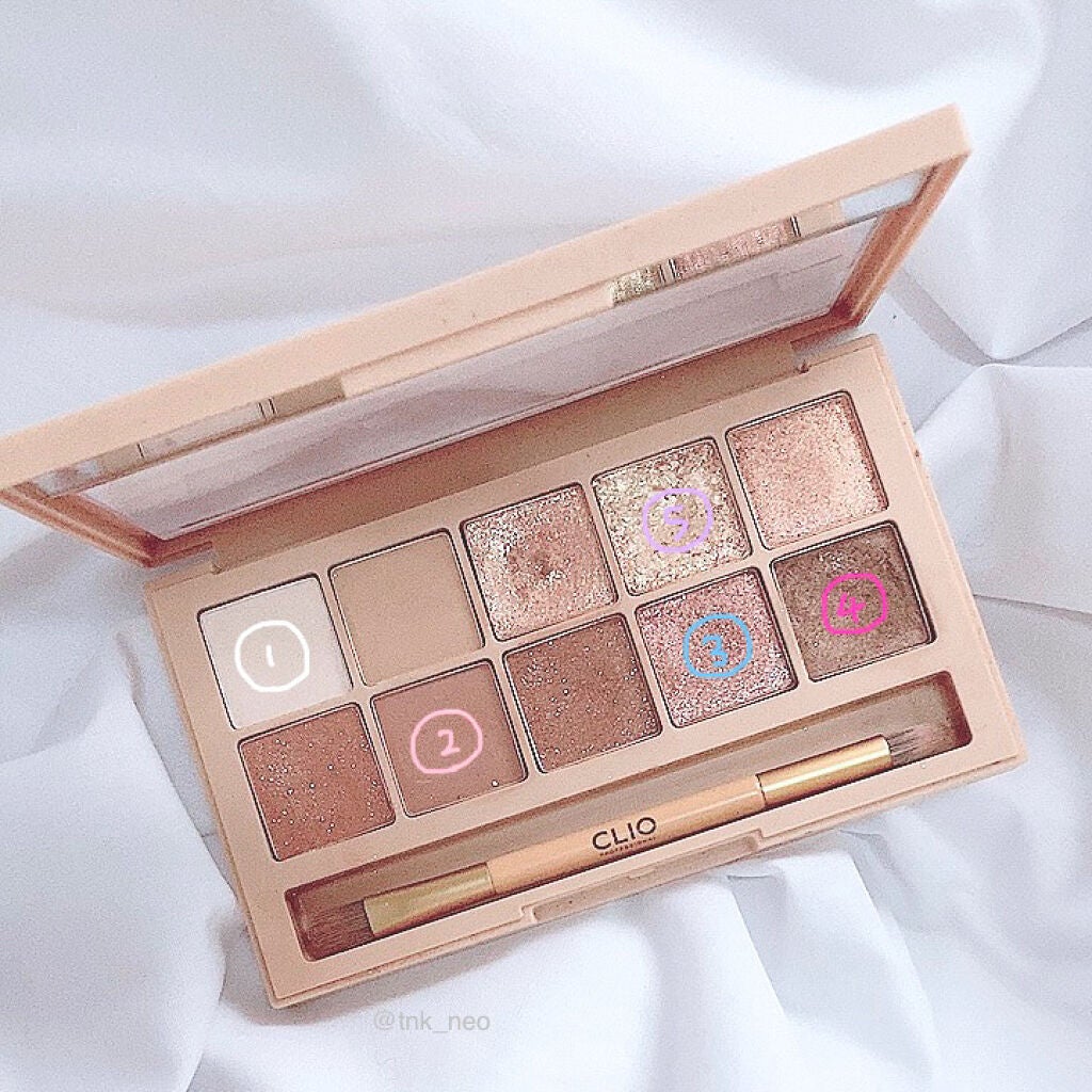 プロ アイ パレット/CLIO/アイシャドウパレットを使ったクチコミ(3枚目)