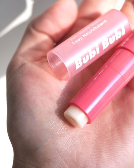 ブビブビ リップバーム/unpa/リップバームを使ったクチコミ(4枚目)