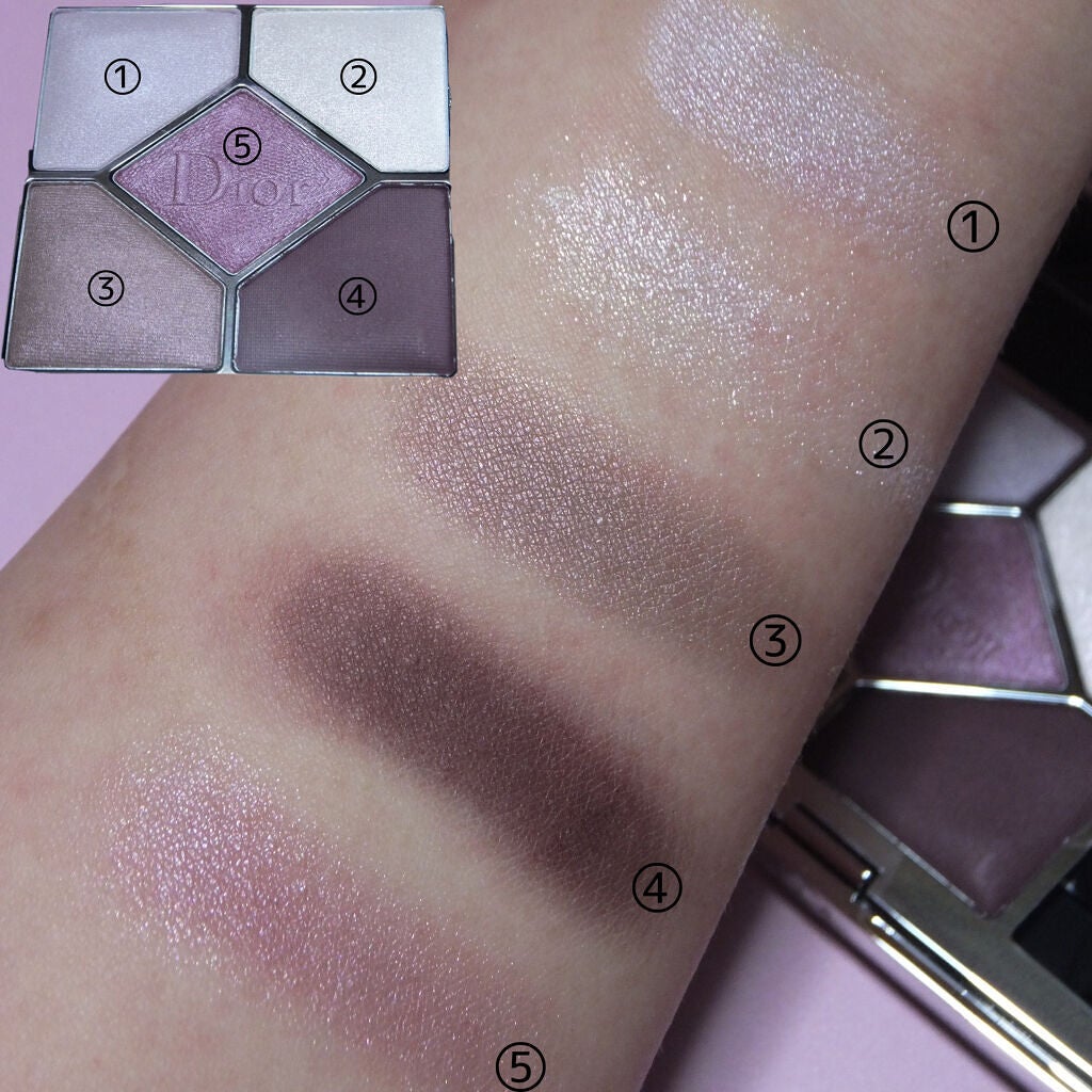 【旧】サンク クルール クチュール/Dior/アイシャドウパレットを使ったクチコミ(2枚目)