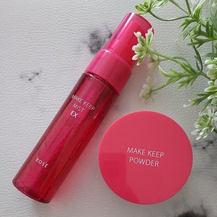 メイク キープ パウダー/コーセーコスメニエンス/ルースパウダーを使ったクチコミ(8枚目)