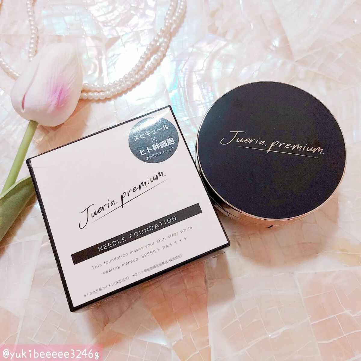 プレミアムニードルファンデーション/ジュエリアプレミアム/クッションファンデーションを使ったクチコミ(5枚目)
