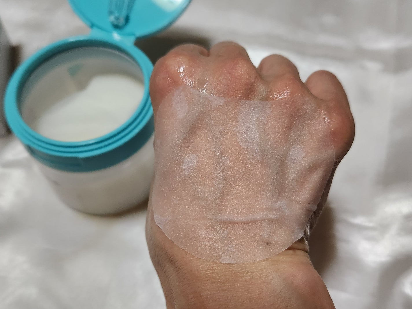 リーダースカーミングバイオティクスクイックスージングトナーパッド/LEADERS/トナーパッドを使ったクチコミ(4枚目)