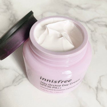 innisfree オーキッド デイクリームのクチコミ「▶︎ innisfree　
オーキッドデイクリーム SPF30 PA＋＋



◯ ハリとツヤ.....」（2枚目）