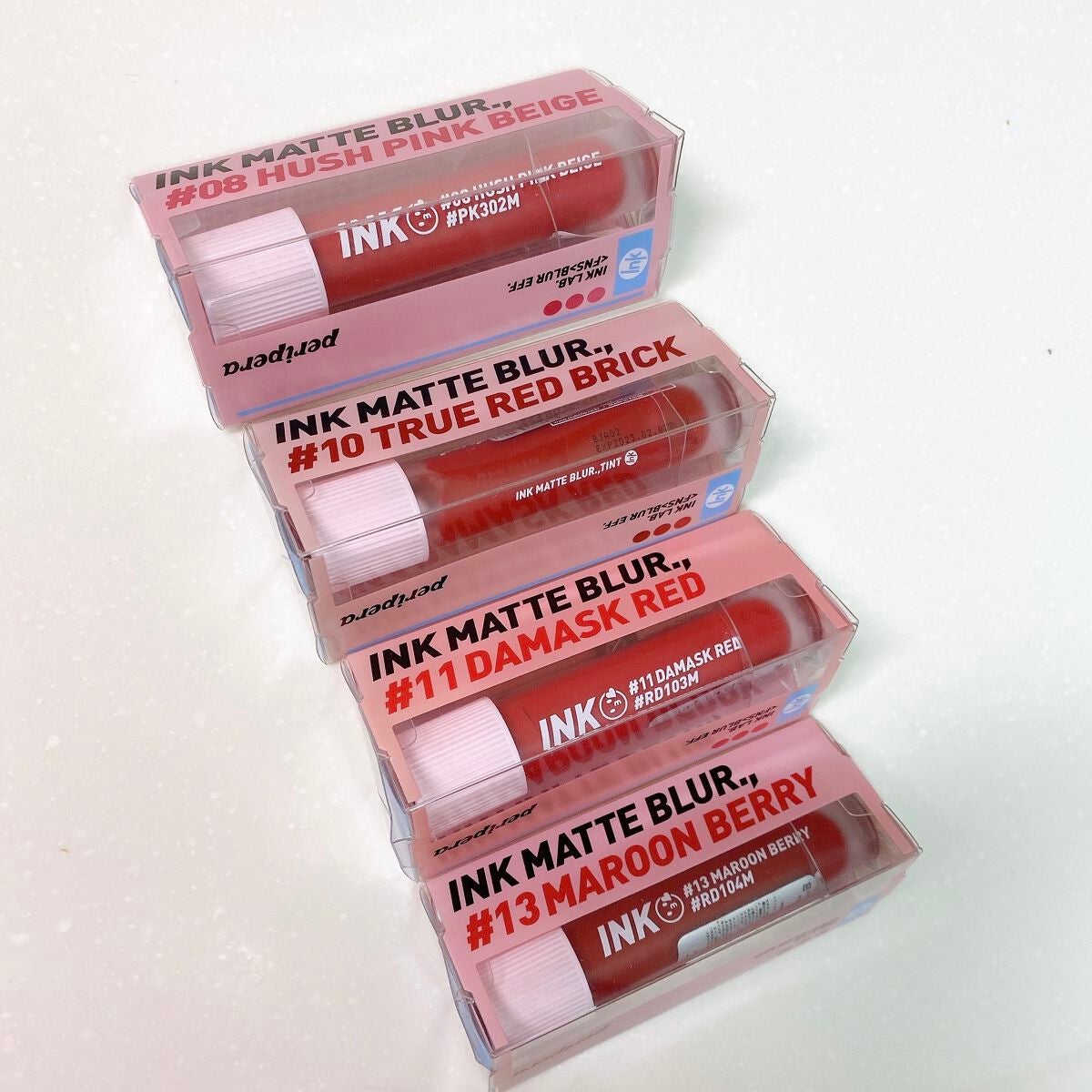 インク マット ブラー ティント/PERIPERA/口紅を使ったクチコミ(2枚目)