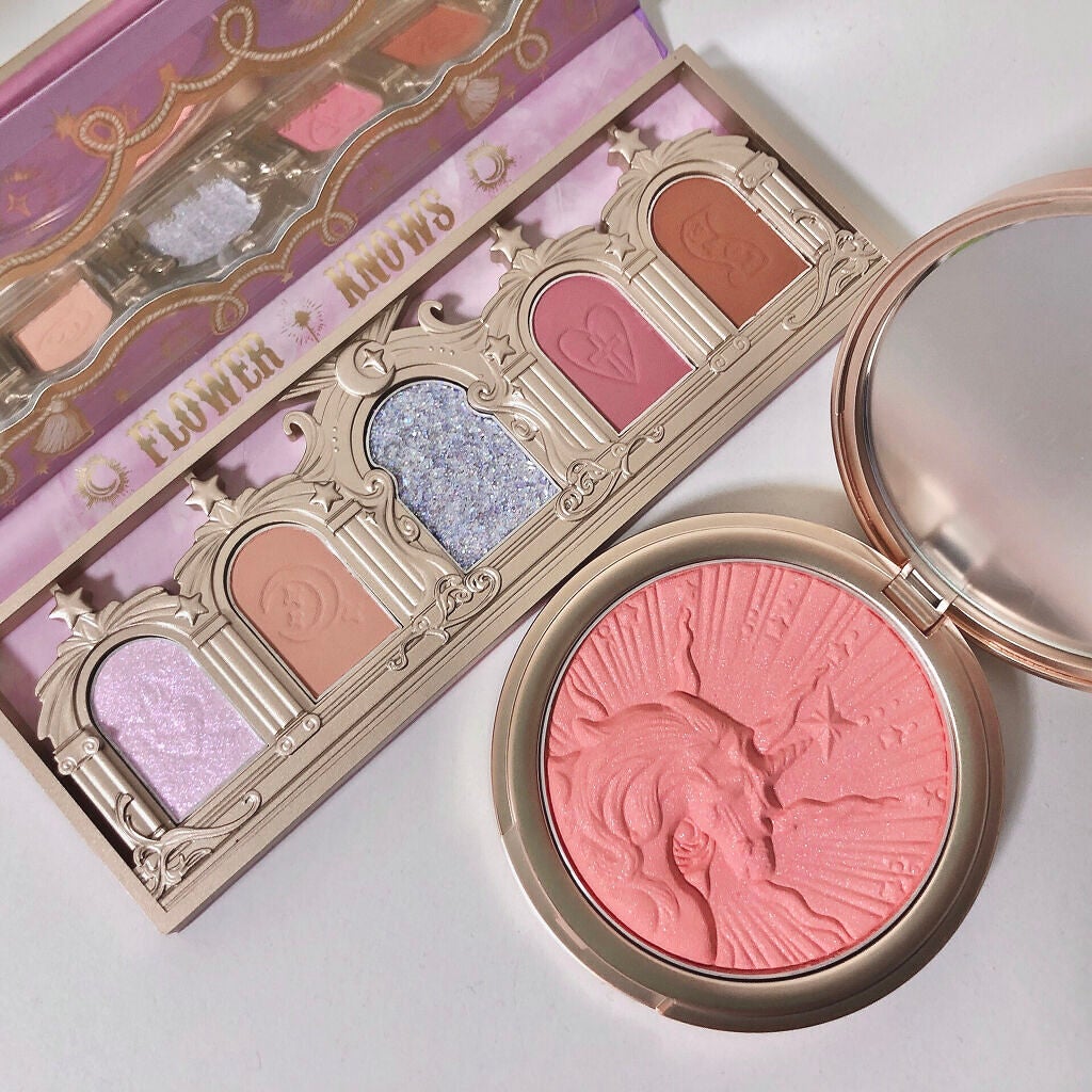 ユニコーンシリーズ チークブラッシュ/FlowerKnows/パウダーチークを使ったクチコミ(4枚目)