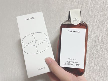 ドクダミ化粧水/ONE THING/化粧水を使ったクチコミ(1枚目)