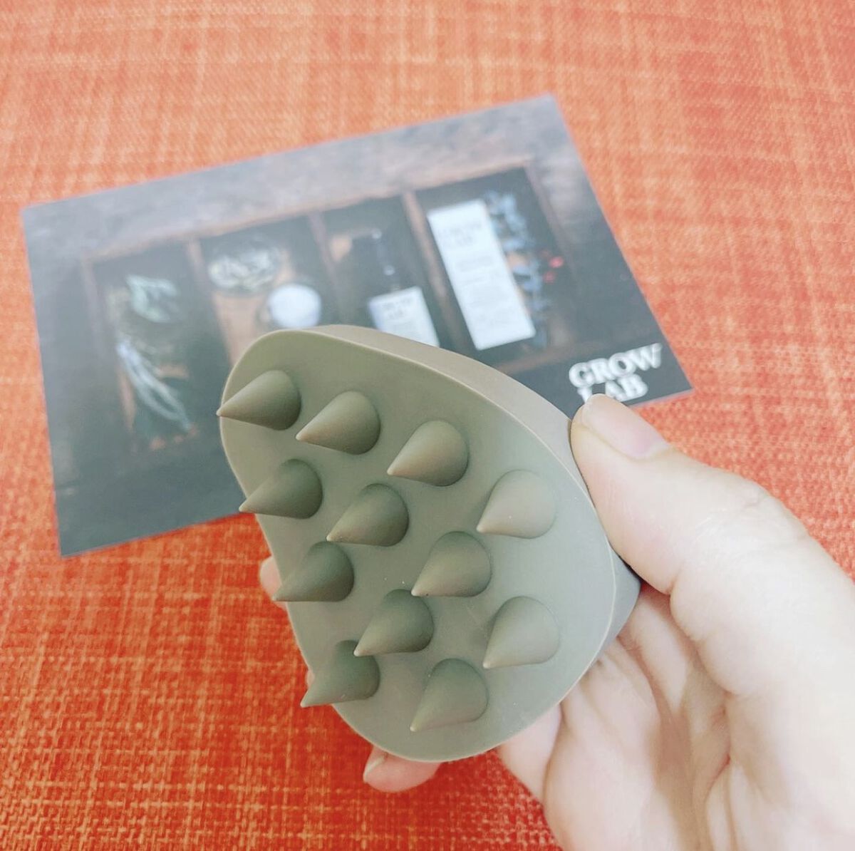 スカルプブラシ/GROW LAB/スカルプブラシを使ったクチコミ（2枚目）