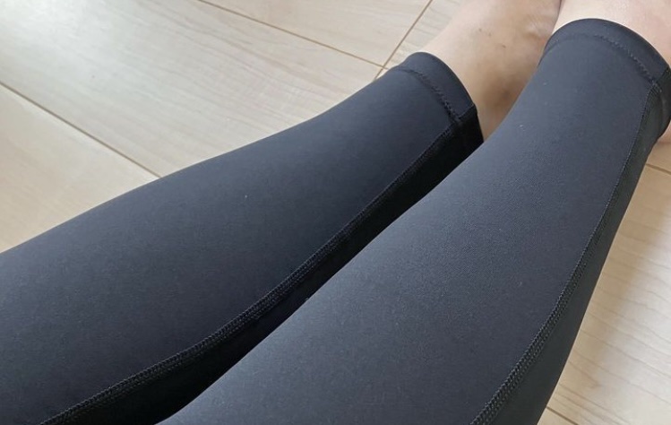 スリムウォーク Beau-Acty 燃焼フィットネスレギンス/SLIMWALK/着圧ソックス・レギンスを使ったクチコミ（2枚目）