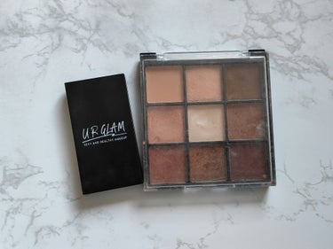 UR GLAM　BLOOMING EYE COLOR PALETTE/U R GLAM/アイシャドウパレットを使ったクチコミ（1枚目）