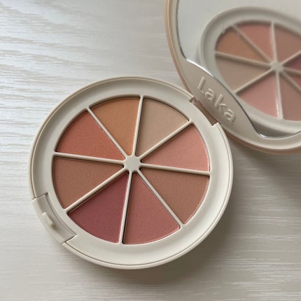 ミドルトーンアイシャドウコレクターパレット/Laka/アイシャドウパレットを使ったクチコミ(1枚目)