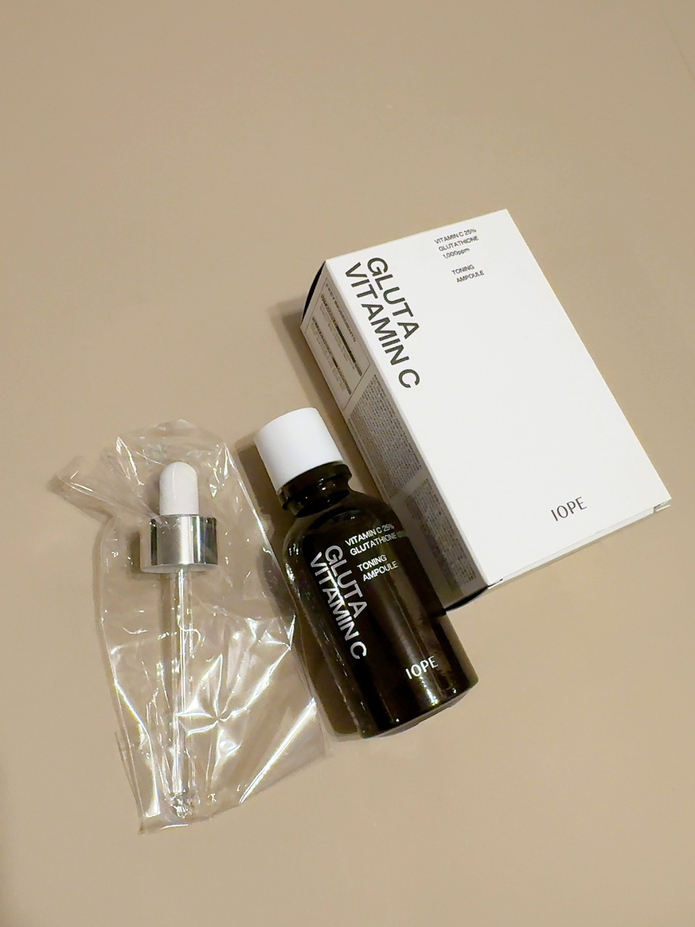 グルタ ビタミンC トーニング アンプル/IOPE/美容液を使ったクチコミ（2枚目）
