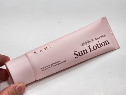 アクアシールド日焼け止めローション/KAHI/日焼け止めローションを使ったクチコミ(2枚目)