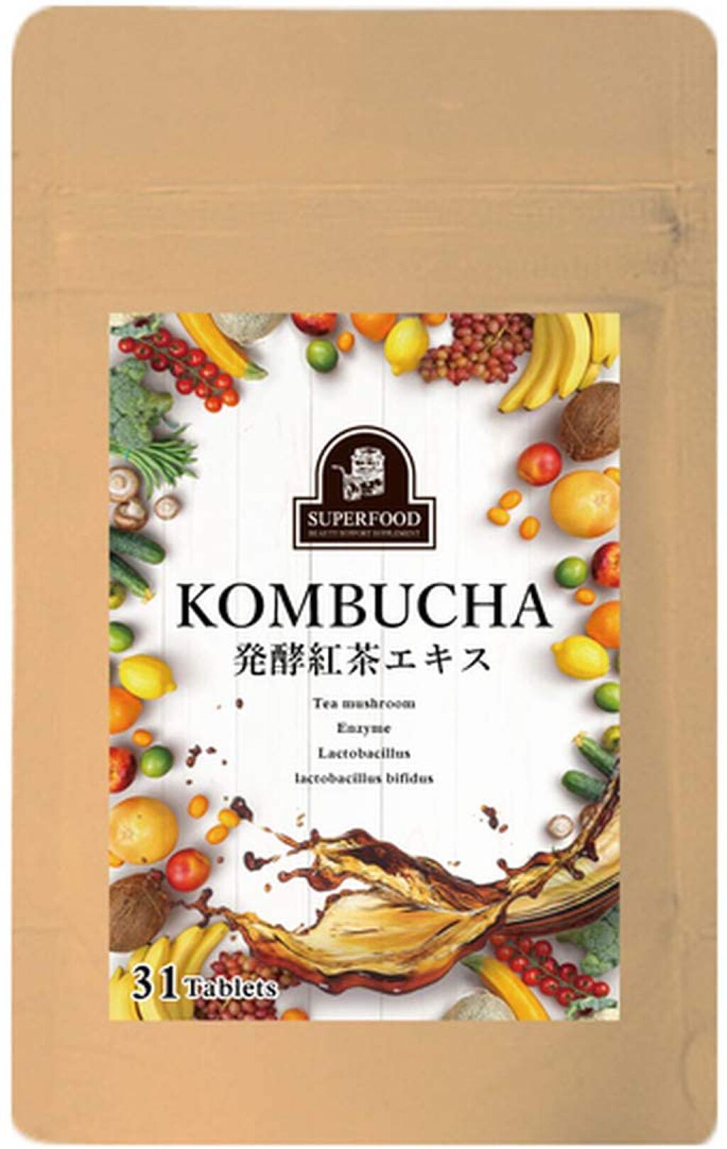 コンブチャ発酵紅茶エキス / モリックス