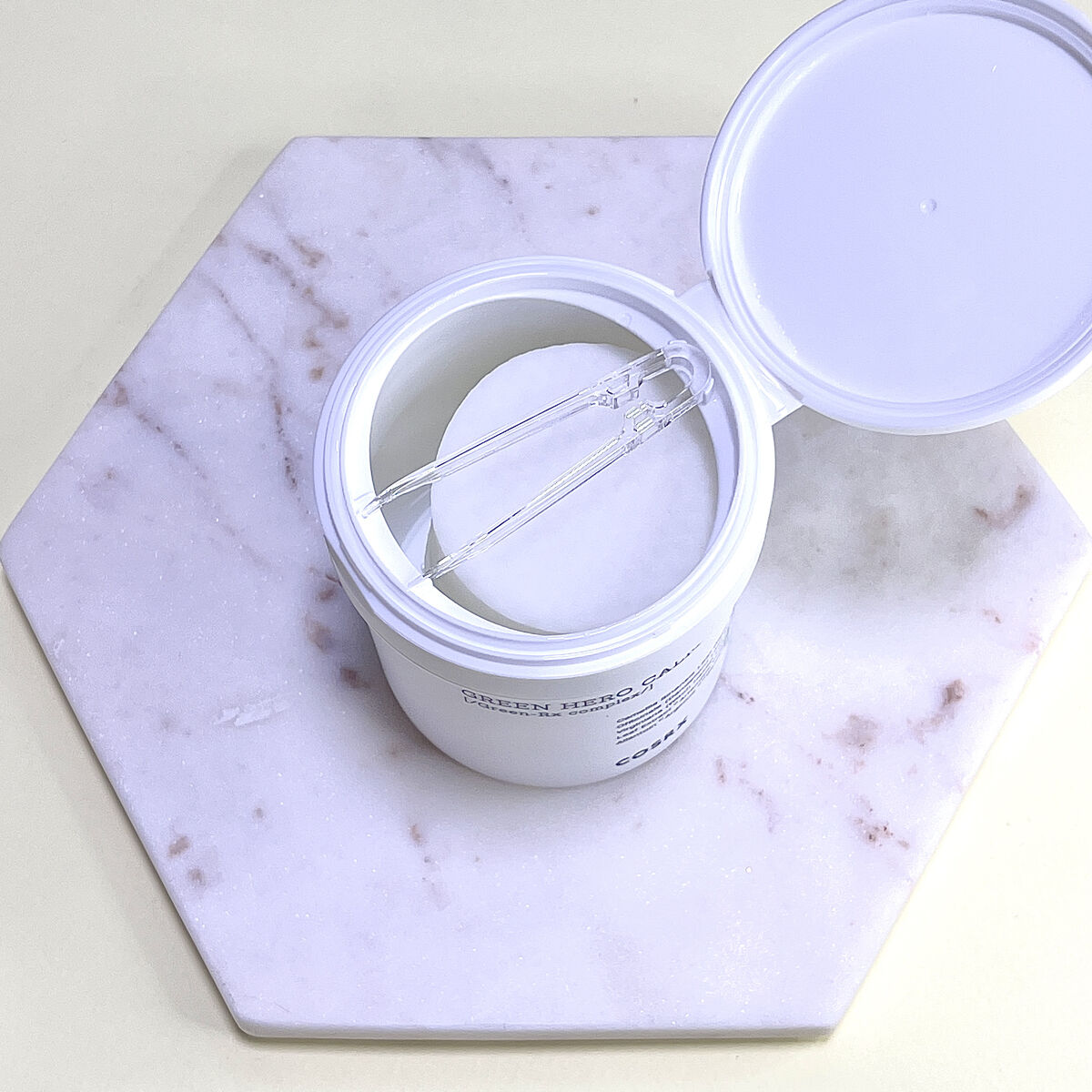 ワンステップグリーンカーミングパッド/COSRX/トナーパッドを使ったクチコミ（2枚目）