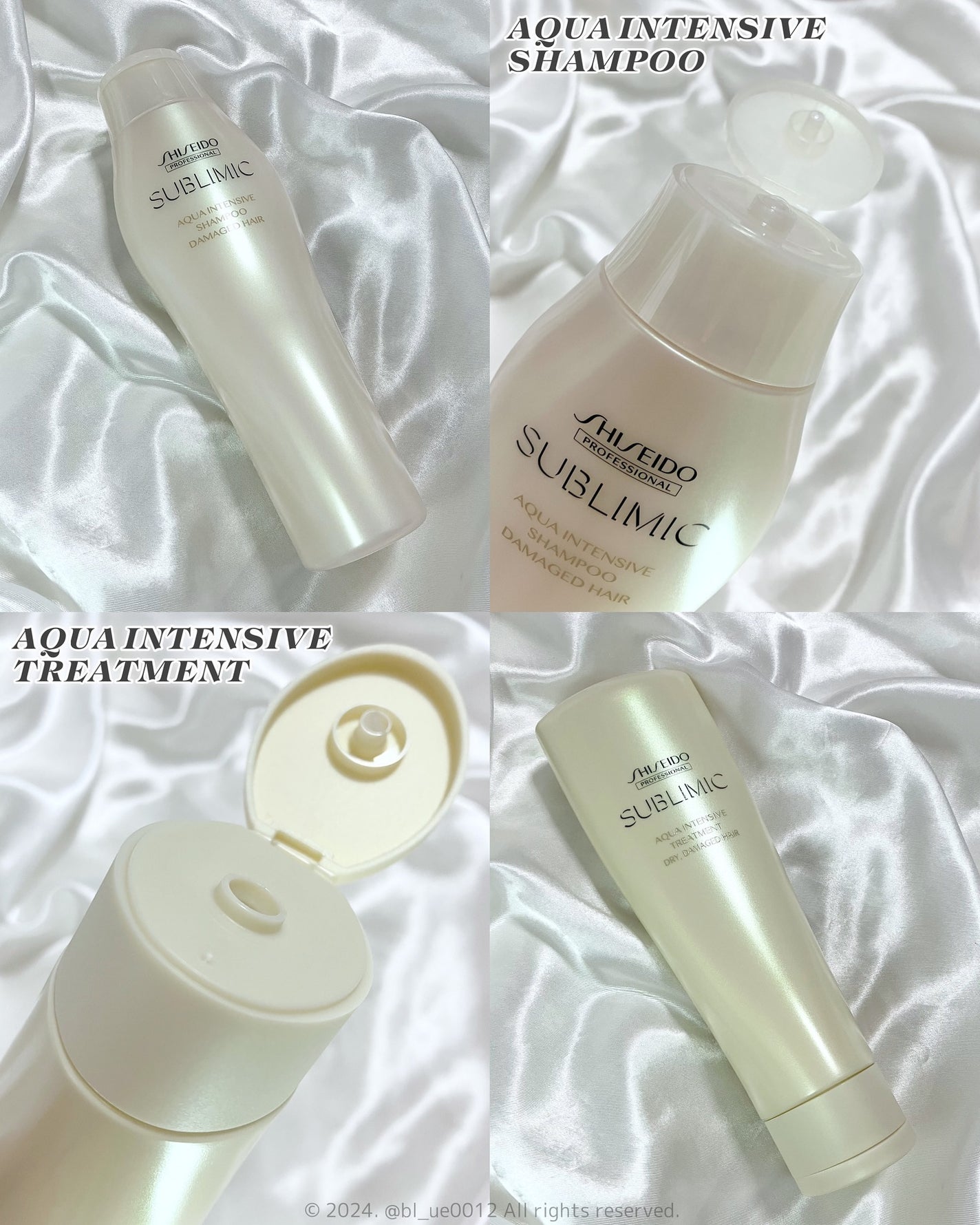 アクアインテンシブ シャンプー/トリートメント/サブリミック/サロンシャンプーを使ったクチコミ(3枚目)