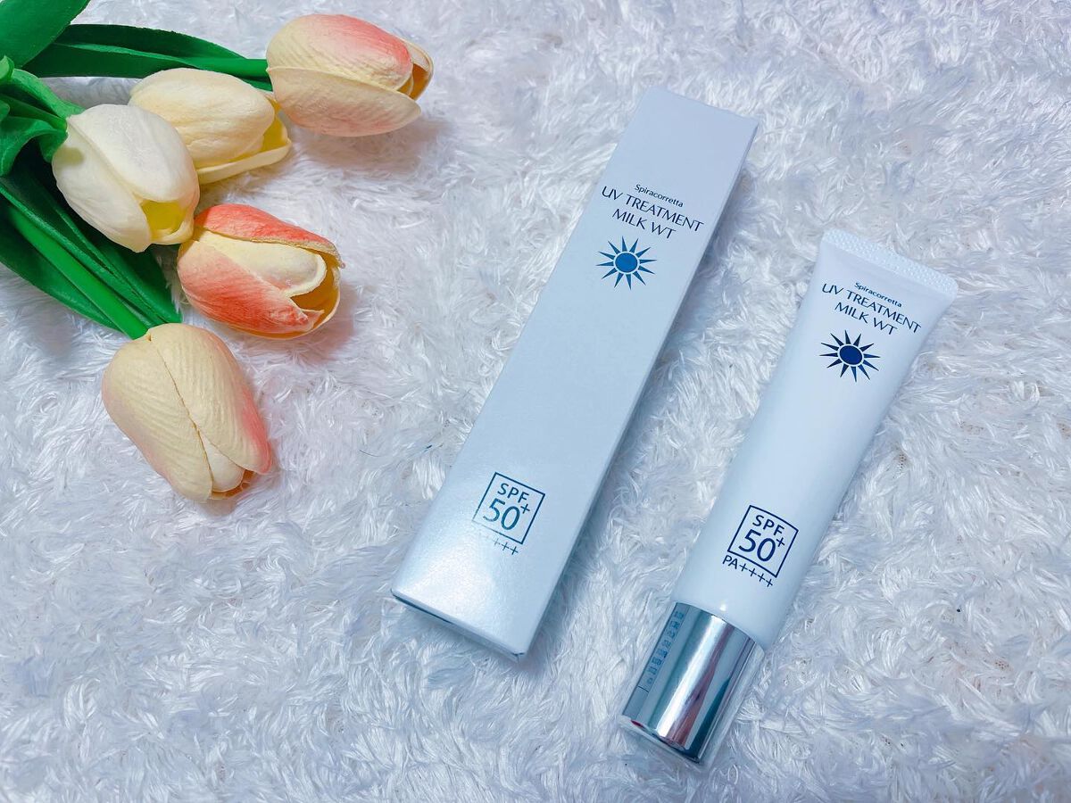 スピラコレッタ UVトリートメントミルクWTSP /日本ライフ製薬/化粧下地を使ったクチコミ(1枚目)