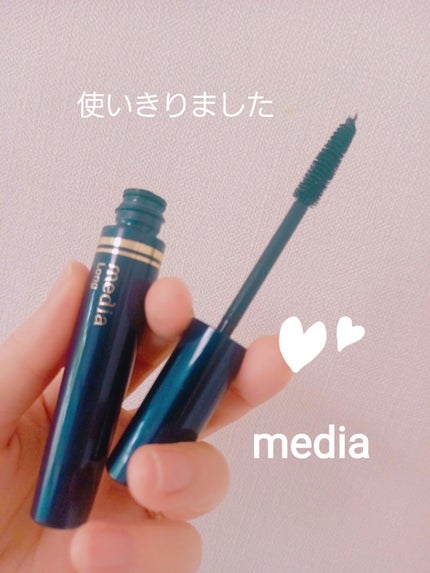 メディア ロングマスカラS BK(ブラック)/media/マスカラを使ったクチコミ(1枚目)