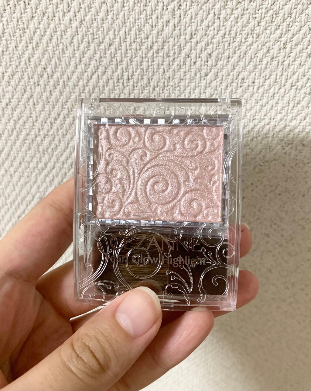 パールグロウハイライト/CEZANNE/パウダーハイライトを使ったクチコミ(1枚目)