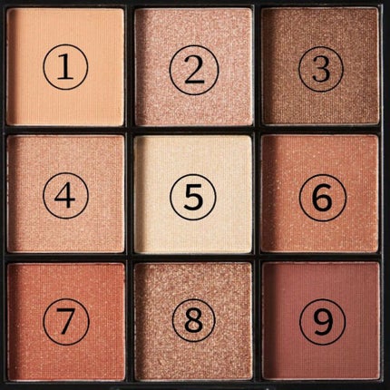 UR GLAM BLOOMING EYE COLOR PALETTE/U R GLAM/アイシャドウパレットを使ったクチコミ(2枚目)