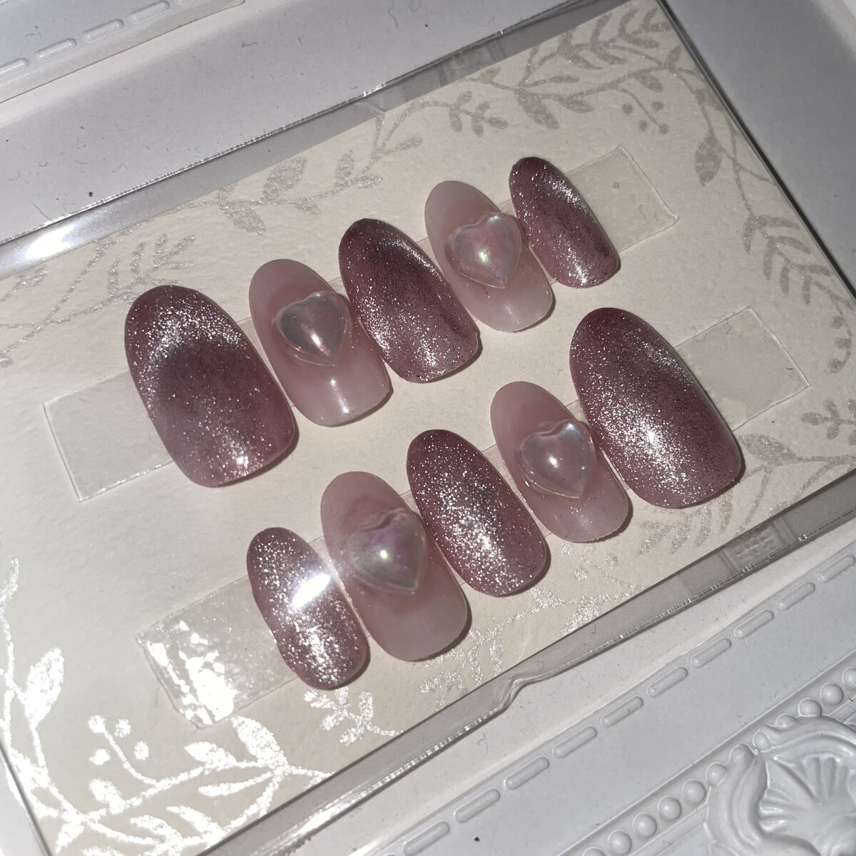 マグネットジェル 07コメット（ギャラクシーシリーズ）/NAILTOWN/ジェルネイルを使ったクチコミ（1枚目）