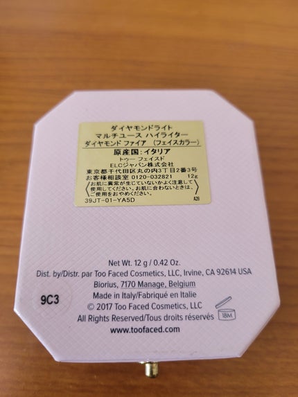 ダイヤモンドライト マルチユース ハイライター/Too Faced/パウダーハイライトを使ったクチコミ(3枚目)