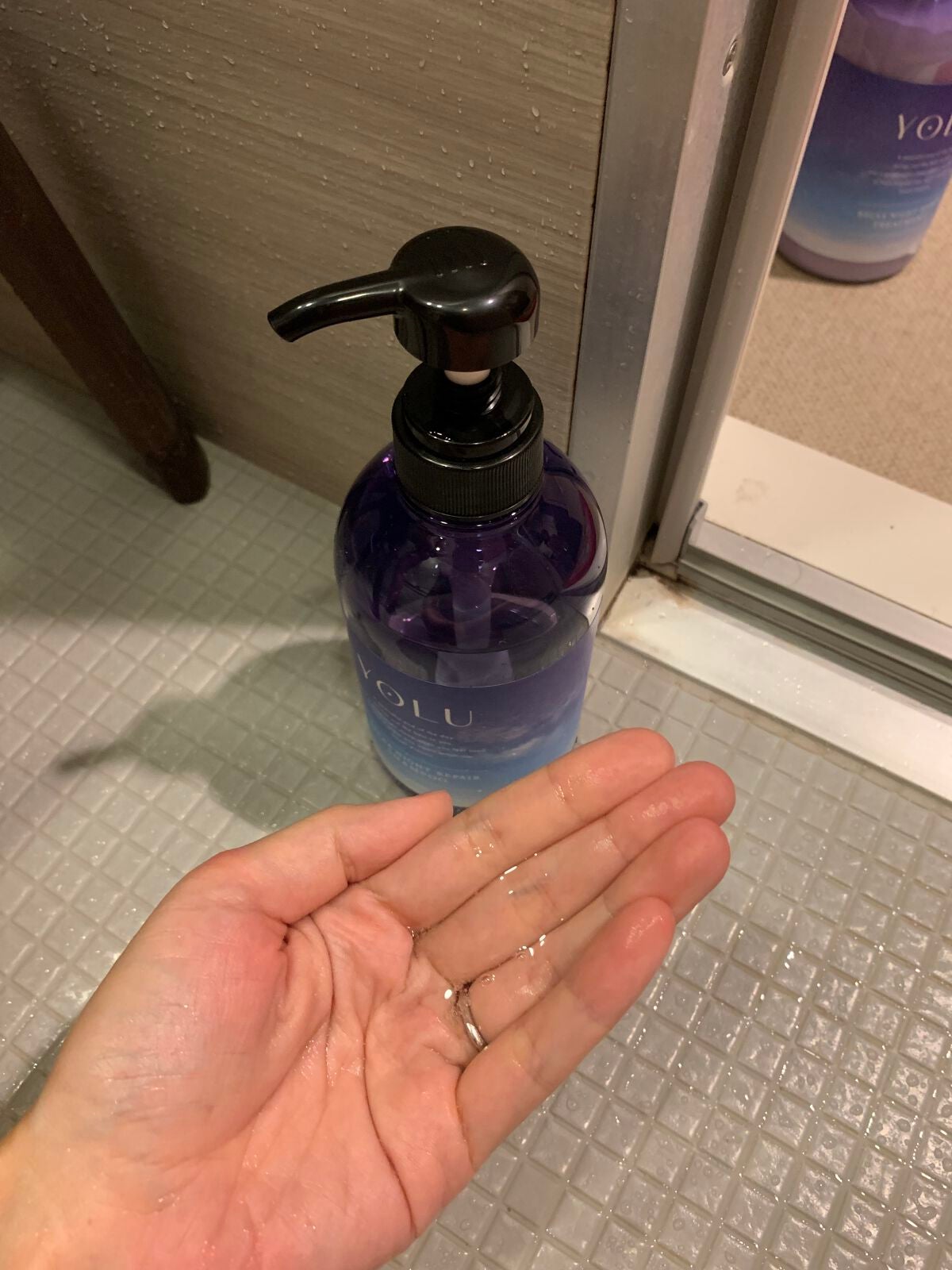 リラックスナイトリペア シャンプー/トリートメント/YOLU/市販シャンプーを使ったクチコミ(3枚目)