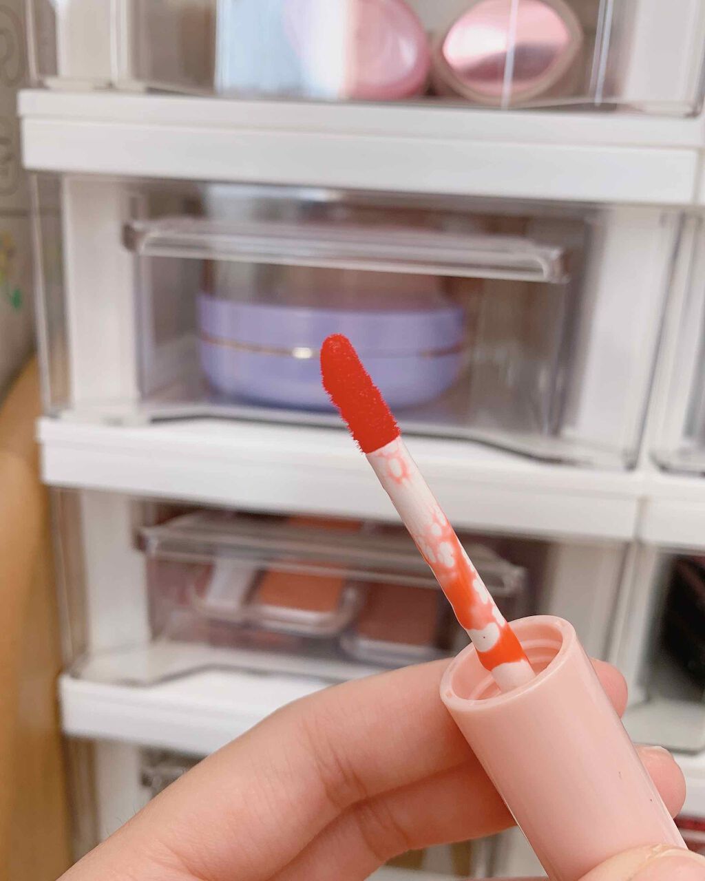 ジュレ感シアーリップティント/SUGAO®/リップグロスを使ったクチコミ(2枚目)