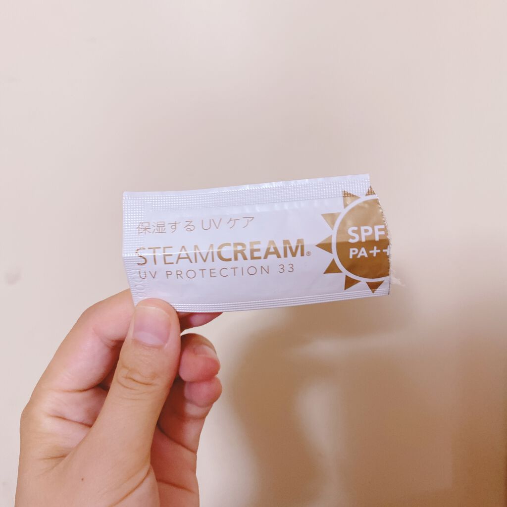 スチームクリーム UVプロテクション 33/STEAMCREAM/日焼け止めクリームを使ったクチコミ（1枚目）