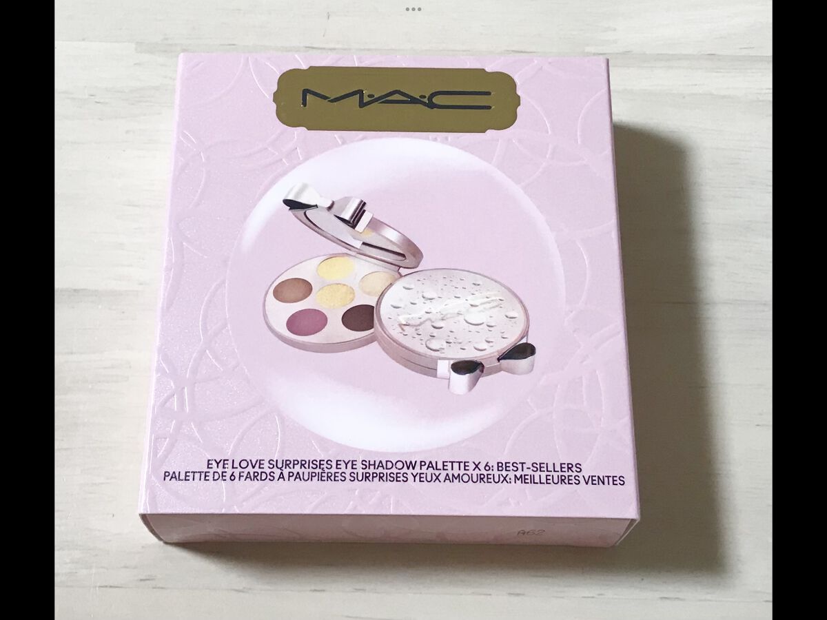 アイラブ サプライズ アイシャドウ パレット × 6 M·A·C ベスト セラー/M・A・C/アイシャドウパレットを使ったクチコミ（1枚目）